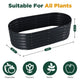 Oval Raised Garden Bed 160x80x42cm Galvanised Steel Planter – view 8