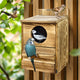 Owl Nesting Box Bird Feeder Paulownia Wood Acrylic – view 2