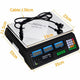 40KG Digital Kitchen Scale Metal Electronic Postal Platform – view 7