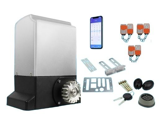 2000KG Automatic Sliding Gate Opener Commercial Residential + APP - Auzzistore