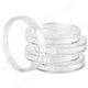 100pcs 46mm Clear Plastic Coin Holder Capsules Storage Box – view 7