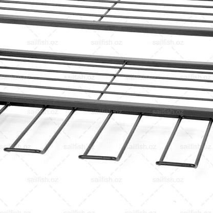 4-Layer Heavy Duty Drill Holder Wall Mount Tool Rack Organizer,