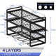 4-Layer Heavy Duty Drill Holder Wall Mount Tool Rack Organizer, – view 6