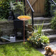 Solar Bird Bath Feeder Fountain Deck Post Mount – view 7