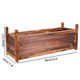 Large Raised Garden Bed Wooden Planter 90x30x33cm – view 2