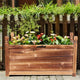 Large Raised Garden Bed Wooden Planter 90x30x33cm – view 3