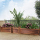 Large Raised Garden Bed Wooden Planter 90x30x33cm – view 4