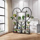 6 Tier Corner Plant Stand Metal & MDF Ladder Shelf Rack – view 5