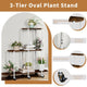 Plant Stand with Wheels Indoor Outdoor Flower Rack Display – view 5