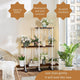 Plant Stand with Wheels Indoor Outdoor Flower Rack Display – view 6