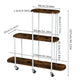 Plant Stand with Wheels Indoor Outdoor Flower Rack Display – view 9