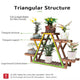 Wooden 6 Tier Plant Stand A-Frame Flower Pot Display Organizer – view 3