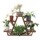 Wooden 6 Tier Plant Stand A-Frame Flower Pot Display Organizer – view 6