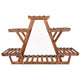Wooden 6 Tier Plant Stand A-Frame Flower Pot Display Organizer – view 7