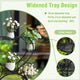 Rolling Metal Plant Stand Indoor Outdoor Garden Display Shelf – view 7