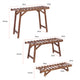Pine Wood 3pcs Plant Stand Ladder Garden Flower Display – view 7