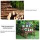 Pine Wood 3pcs Plant Stand Ladder Garden Flower Display – view 9