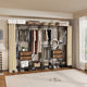 XXL Heavy Duty Wardrobe Closet w/ Shelf, Drawer & Rack – view 2