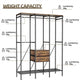 XXL Heavy Duty Wardrobe Closet w/ Shelf, Drawer & Rack – view 9