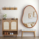 Large Art Deco Asymmetrical Wall Mirror 74.3x110cm – view 4