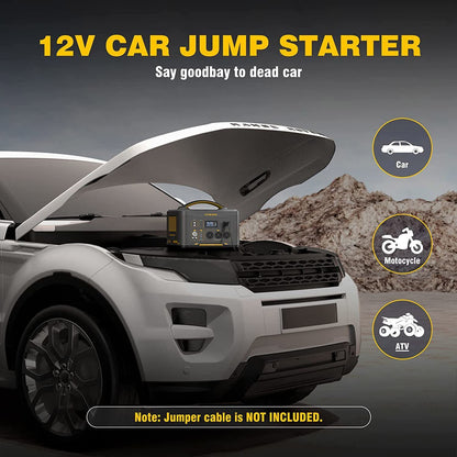 Jump 1500X 1500W Solar Generator + 220W Panel AC/DC