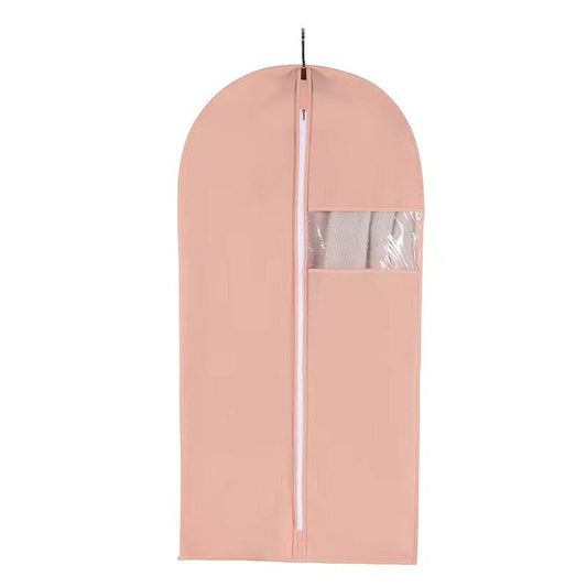 Pink Garment Bag 60x80cm Dustproof Dress Suit Coat Protector Cover - Auzzistore
