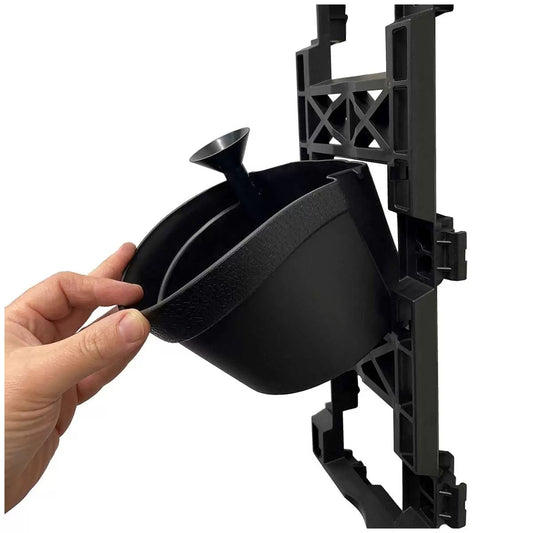 Tri vertical garden with 4 frames and 12 pots - Auzzistore