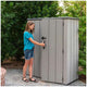 Lifetime Vertical Shed With Shelves – view 7