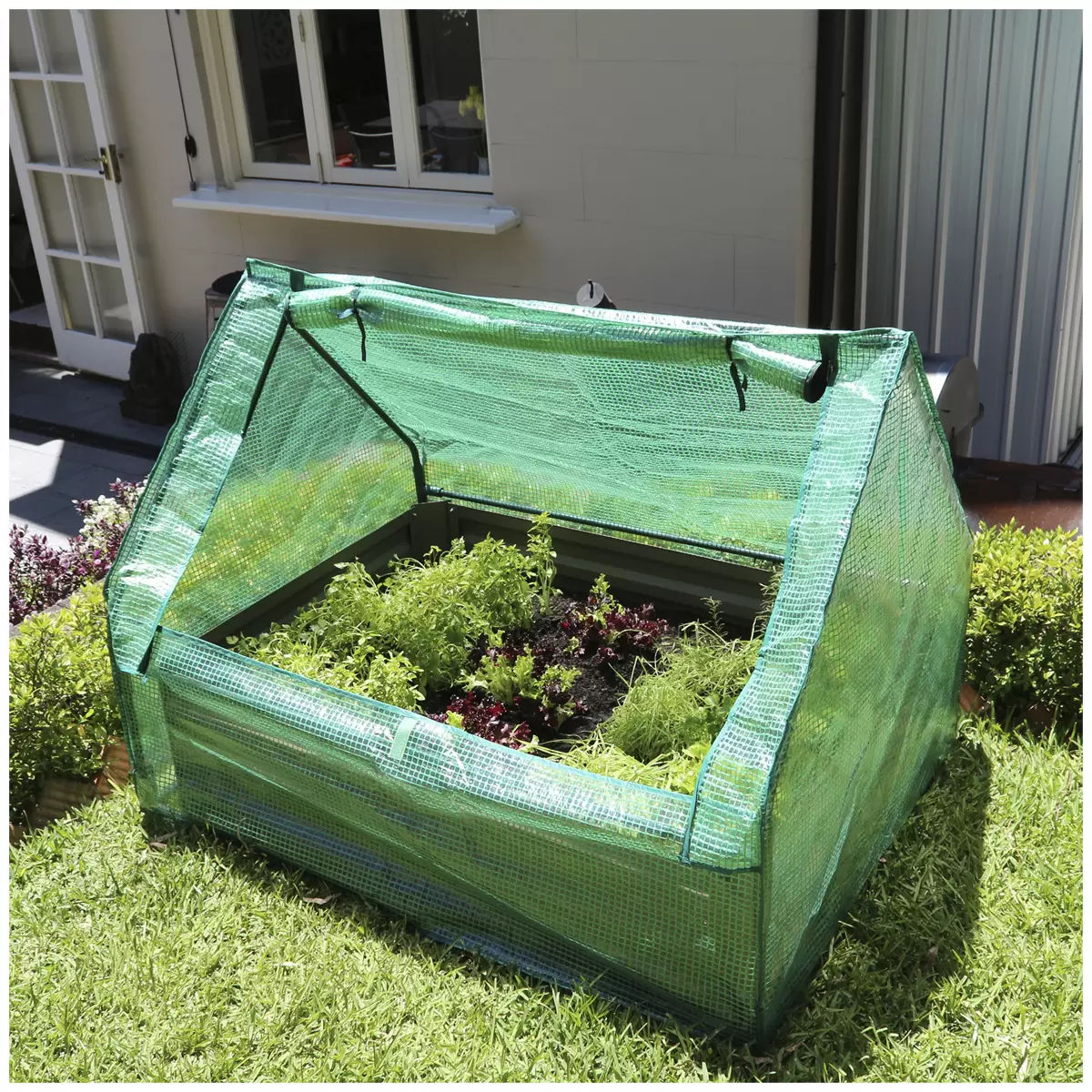 Raised Garden Bed Charcoal 120 X 90 x 30cm
