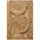 Atrium pilu natural rug 200 x 200cm – view 4