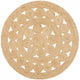 Atrium pilu natural rug 200 x 200cm – view 6