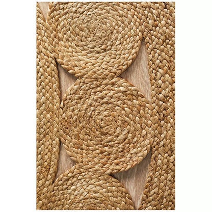Atrium pilu natural rug 150 x 150cm