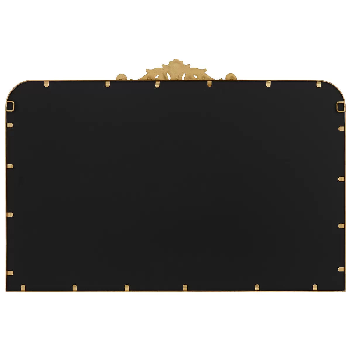 Wall mirror Decorative cast iron scroll applique