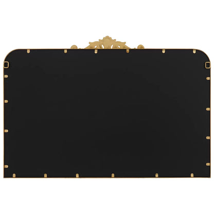 Wall mirror Decorative cast iron scroll applique