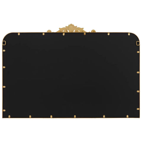 Wall mirror Decorative cast iron scroll applique - Auzzistore