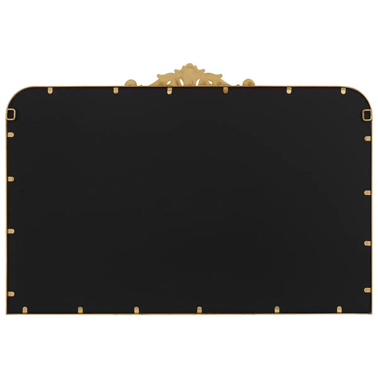 Wall mirror Decorative cast iron scroll applique