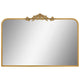 Wall mirror Decorative cast iron scroll applique – view 4