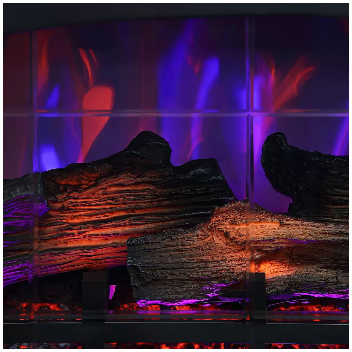 Infrared electric fireplace stove heater