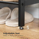 5-Tier Shoe Rack, Industrial Shoe Organizer Storage Bench – view 6