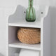 Toilet Paper Holder with Storage, Freestanding Cabinet, Toilet Brush Holder and Toilet Paper Dispenser 20x100x18 cm – view 6