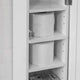 Toilet Paper Holder with Storage, Freestanding Cabinet, Toilet Brush Holder and Toilet Paper Dispenser 20x100x18 cm – view 8