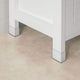 Freestanding Tall Cabinet with Standing Shelves and Drawers – view 3 - Auzzistore