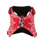 Floral Doggy Harness Red M – view 3
