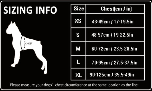 Reflective Heavy Duty Harness Black XS – view 2