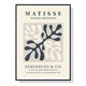 Wall Art 70cmx100cm Henri Matisse Black Frame Canvas