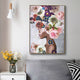 Wall Art 70cmx100cm Foolish in Love II Gold Frame Canvas – view 2