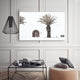 Wall Art 60cmx90cm European Palm Tree White Frame Canvas – view 4