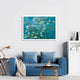 Wall Art 50cmx70cm Van Gogh Almond Blossom White Frame Canvas – view 3
