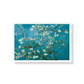Wall Art 60cmx90cm Van Gogh Almond Blossom White Frame Canvas