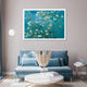 Wall Art 70cmx100cm Van Gogh Almond Blossom White Frame Canvas – view 2